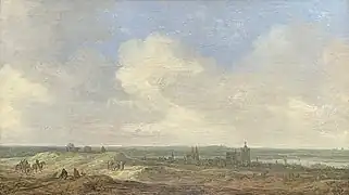Blick auf Arnheim (Arnhem), 1645, Privatbesitz, ex-Kimbell Art Museum, Fort Worth, Texas