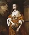 Jane Needham, verheiratete Mrs. Myddleton, wurde von John Evelyn als 'berühmte und in der Tat unvergleichliche Schönheit" bezeichnet, weigerte sich jedoch die Geliebte Charles' II. zu werden. Dieses Porträt zählt zur Reihe der „Windsor Beauties“ von Peter Lely, ca. 1663–1665.