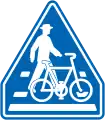 407-3: Überweg für Fußgänger und Fahrräder
