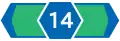 118-2-B: Präfekturstraße (lokale Hauptstraße)