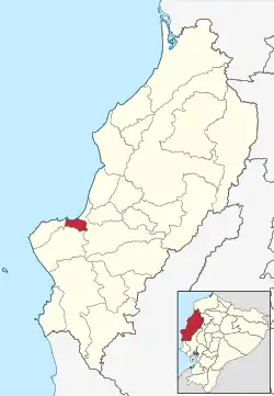 Der Kanton Jaramijó in der Provinz Manabí