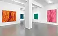 Installation view Jason Martin, Polychrome Futures, Buchmann Galerie 2020
