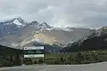 Grenze zum Jasper-Nationalpark
