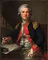Jean-François de La Pérouse als Chevalier