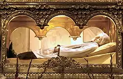 Schrein des hl. Jean-Marie Vianneyin der Basilika