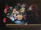 Blumen in einer Porzellanschale, 35 × 48,5 cm, Finnish National Gallery, Helsinki