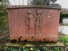Jean Jacques Lüscher-Simonius (1884–1955), Maler, Zeichner und Lithograf. Adele Lüscher-Simonius (1896–1960) Grab auf dem Friedhof am Hörnli