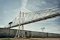 Die Jefferson Street Footbridge in Springfield, seit 2003 im NRHP gelistet