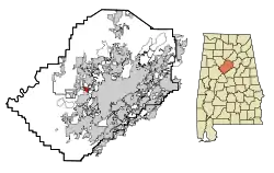 Lage in Alabama