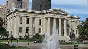 Jefferson County Courthouse in Louisville, gelistet im NRHP Nr. 72000537
