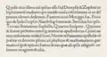 Schriftprobe aus Laertius Latinus; Antiqua Gedruckt von Jenson, Subiaco 1475
