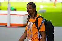 Jermaine Gonzales wurde mit nur neun Hundertstelsekunden Rückstand auf den Bronzerang Vierter