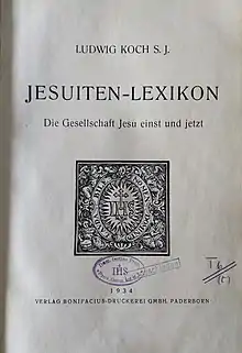 Jesuiten-Lexikon