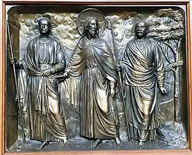 Jesus auf dem Weg nach Emmaus