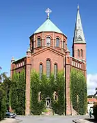 Jesuskirche, Ansicht von Süden