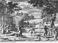 Jeu de tamis, Frankreich, 17. Jahrhundert