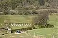 Blick auf den Friedhof