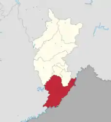 Lage Ji’ans in Tonghua