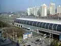 Blick von der Station Jihaeng auf Dongducheon