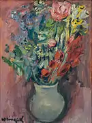 Blumen in der Vase (poln.: Kwiaty w wazonie), 1930