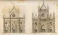 Nie realisierte Fassade der Kathedrale von Florenz