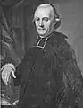 Unbezeichnetes Porträt eines Mannheimer Geistlichen. Entweder der Meteorologe Johann Jakob Hemmer (1733–1790) oder der Astronom Christian Mayer (1719–1783)