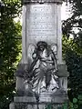 Grabinschrift auf dem Friedhof Wolfgottesacker, Basel