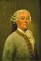 Porträt des Johann Lorenz von Hagenauer (um 1770)