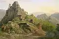 Burg und Toranlage Gymnicher Porz um 1830