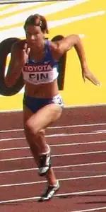 Johanna Manninens sechster Platz in ihrem Viertelfinallauf reichte nicht zum Weiterkommen
