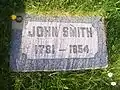 Grabstein von John Smith