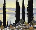 Cypress Trees at San Vigilio