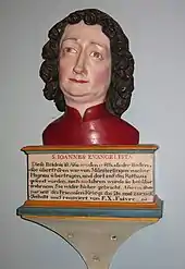 Büste des  Heiligen Johannes