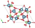 mit Blickrichtung parallel zur c-Achse