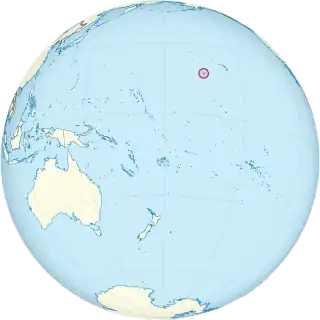 Karte von Johnston-Atoll