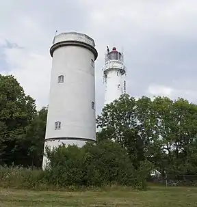 Alter und neuer Leuchtturm auf der Insel Jomfruland