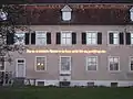 Joseph Kosuth: Fassade des Kunstmuseums Thurgau