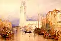 William Turner: Boston in Lincolnshire