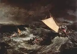 William Turner: Der Schiffbruch (1805)