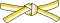 Weiß-gelber Gürtel