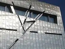 Detail der Fassade