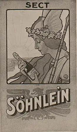 Söhnlein & Co., Marke Rheingold(Reklame von 1901)
