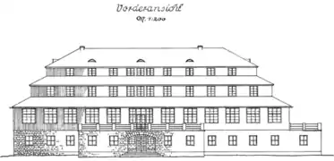 Vorderansicht (Talseite)
