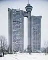 Genex-Turm in Belgrad(Mihajlo Mitrović, 1980)