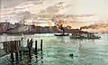 Circular Quay, Sydney, 1888.