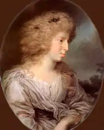 1. morganatische Ehe: (1787–1789)Julie von Voß, seit 1787 Gräfin von Ingenheim