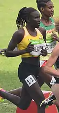 Juliet Chekwel erreichte Platz siebzehn