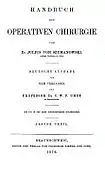 Handbuch der operativen Chirurgie