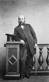 Julius von der Decken auf Melkof (1827–1867) ist der ältere Bruder des Afrikaforschers