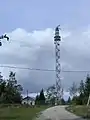 Radar- und Funkmast der Küstenwache